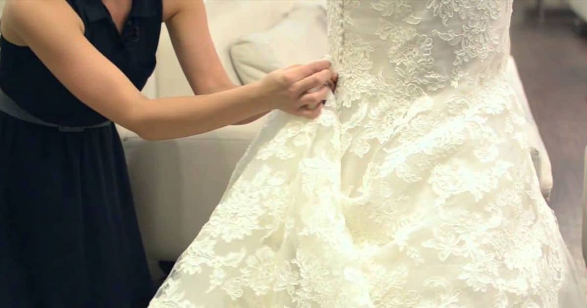 What Is A Wedding Dress Bustle?